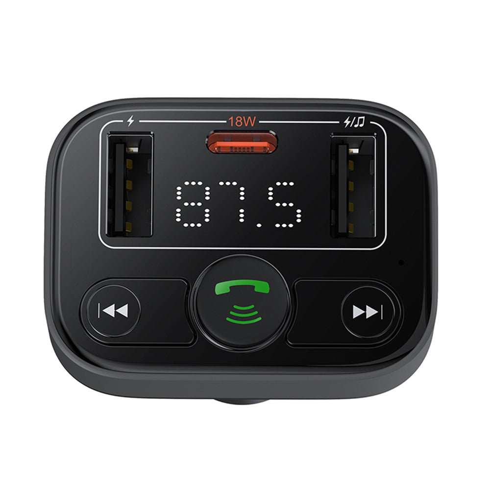 Modulator auto, FM Bluetooth cu incarcator USB, Baseus C10762300113-00