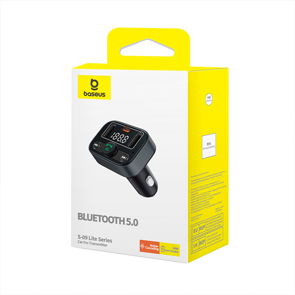 Modulator auto, FM Bluetooth cu incarcator USB, Baseus C10762300113-00