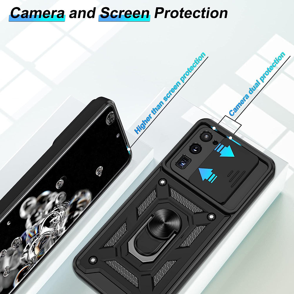 Husa CamShield Series - Compatibila cu Samsung Galaxy S20 Ultra - Negru
