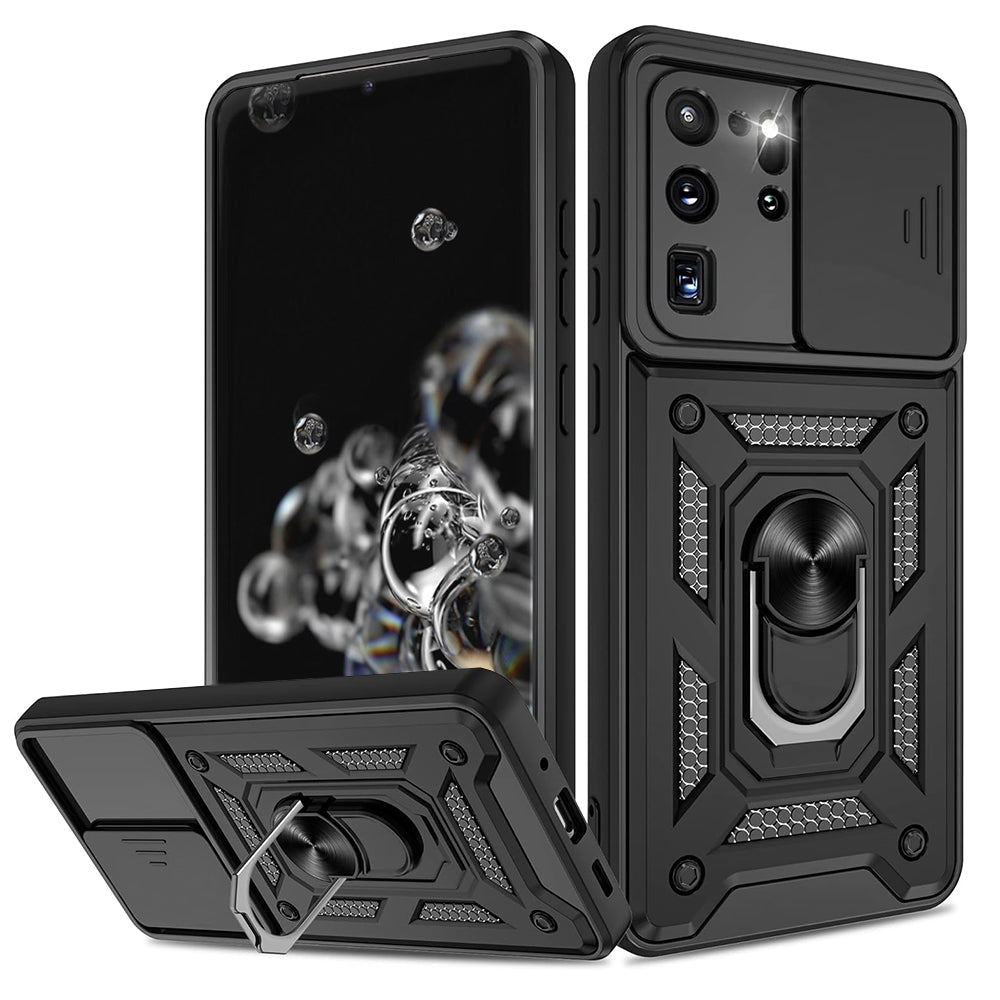 Husa CamShield Series - Compatibila cu Samsung Galaxy S20 Ultra - Negru